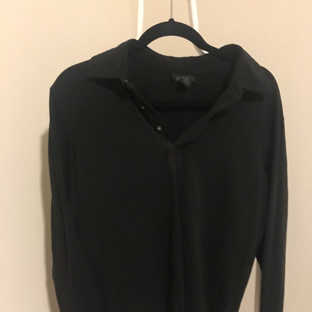 Black long sleeve Express shirt